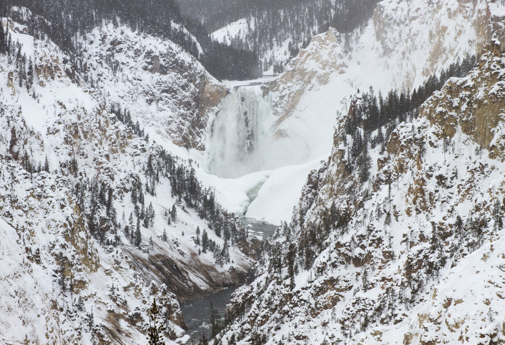 Lower Falls of the Yellowstone River